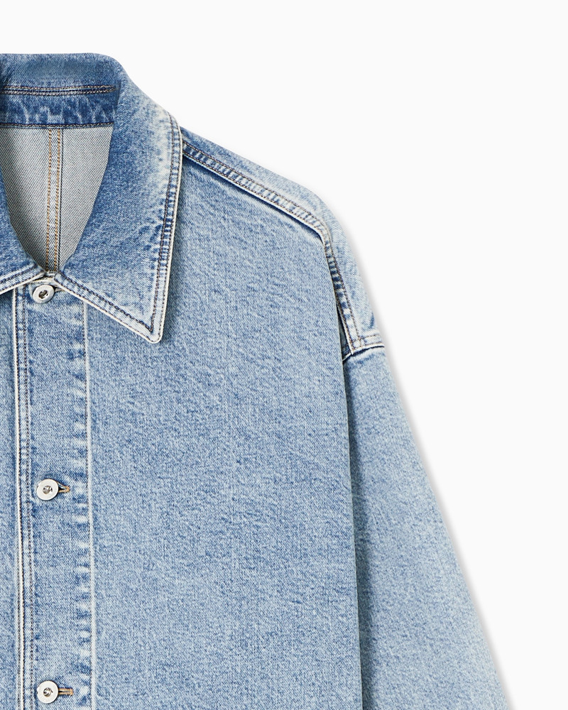 EMPORIO ARMANI ICON STRETCH DRILL JACKET outlook