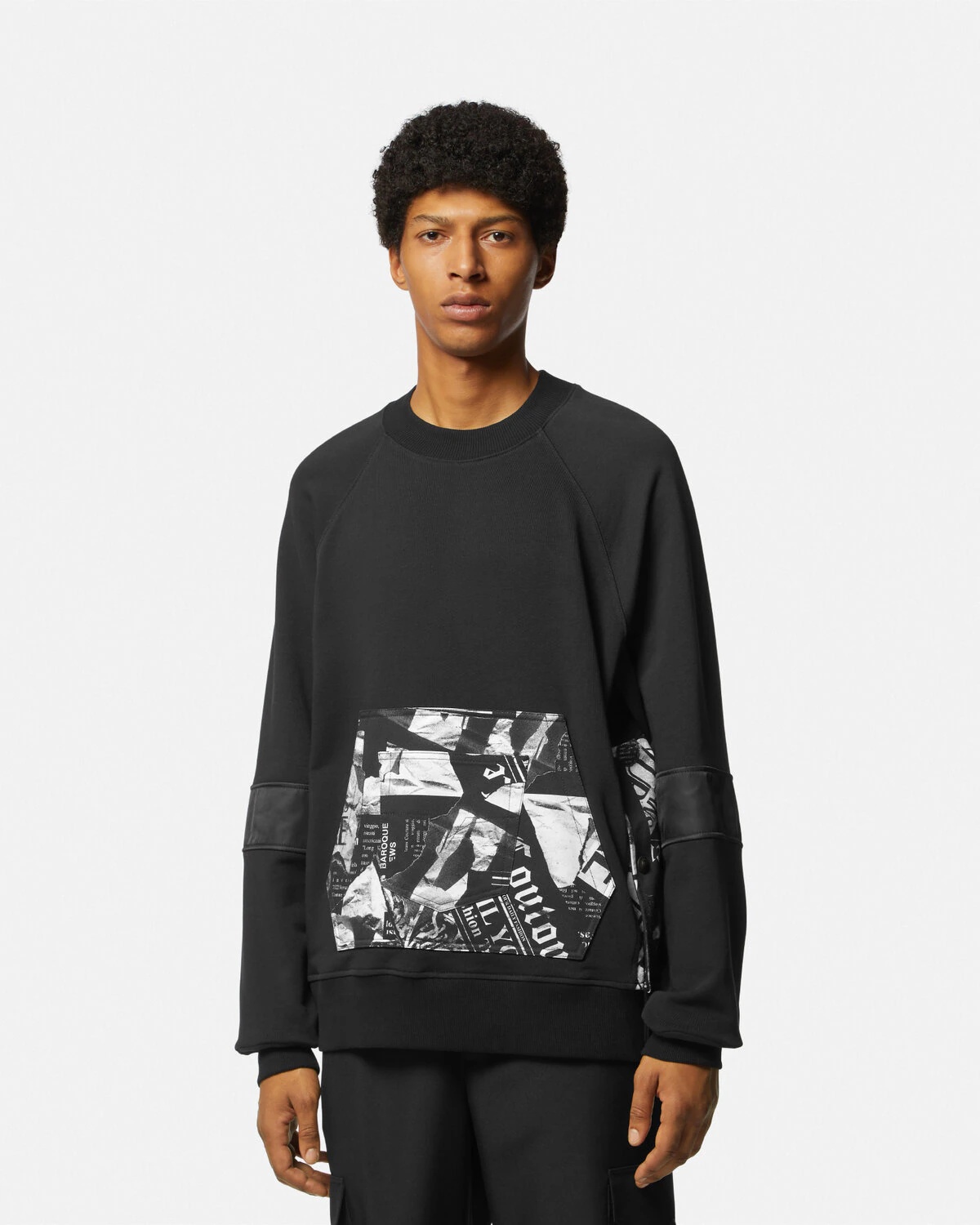 Magazine Relaxed Fit Sweatshirt - 4