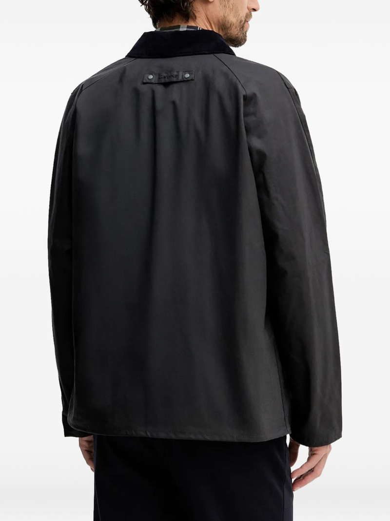 Short Lorden corduroy-collar jacket 3