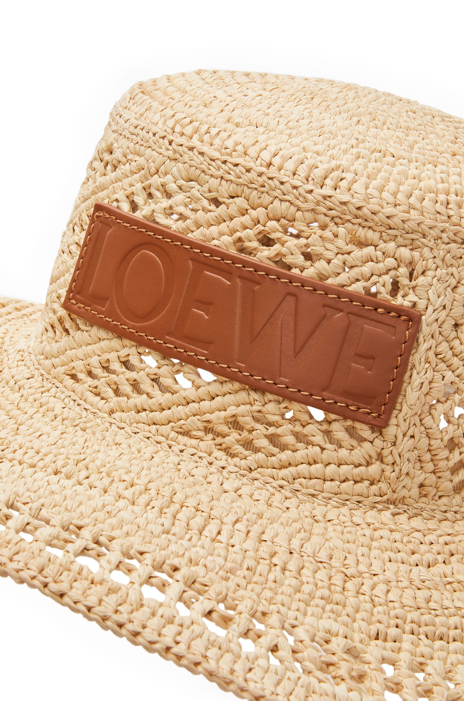 Fisherman hat in raffia - 5