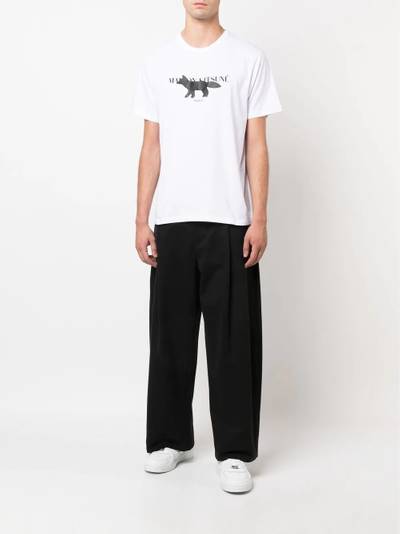 Maison Kitsuné logo-print T-shirt outlook