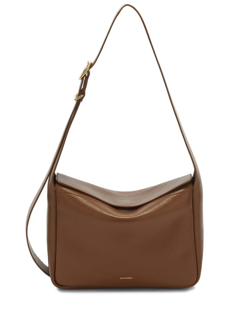 logo-stamp leather crossbody bag 1