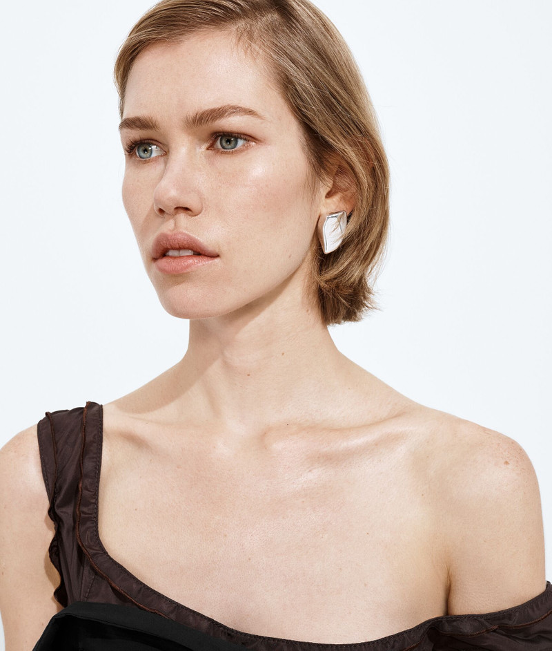 Bottega Veneta Small Prisma Earrings outlook