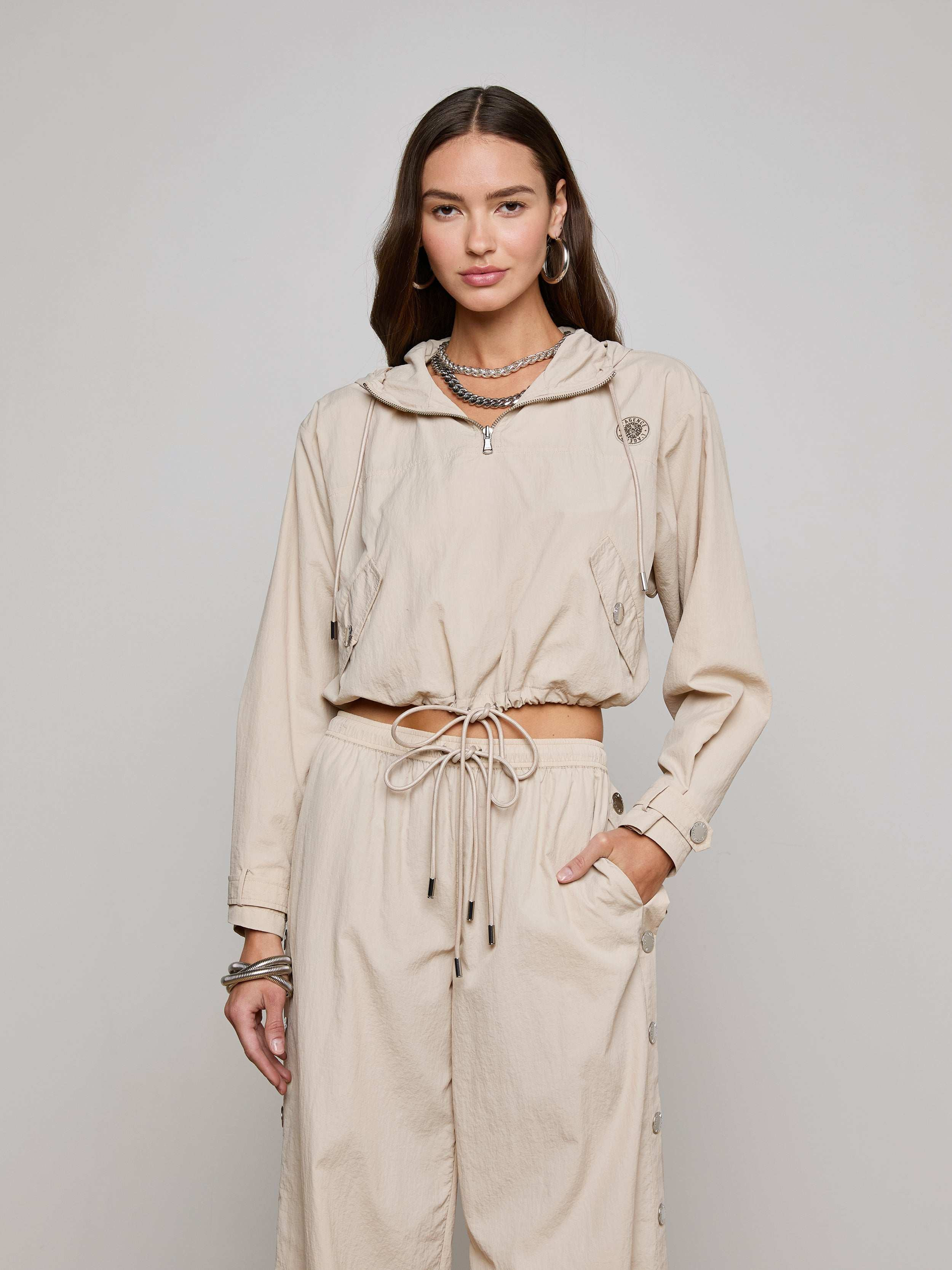Bronwyn Cropped Windbreaker - 3