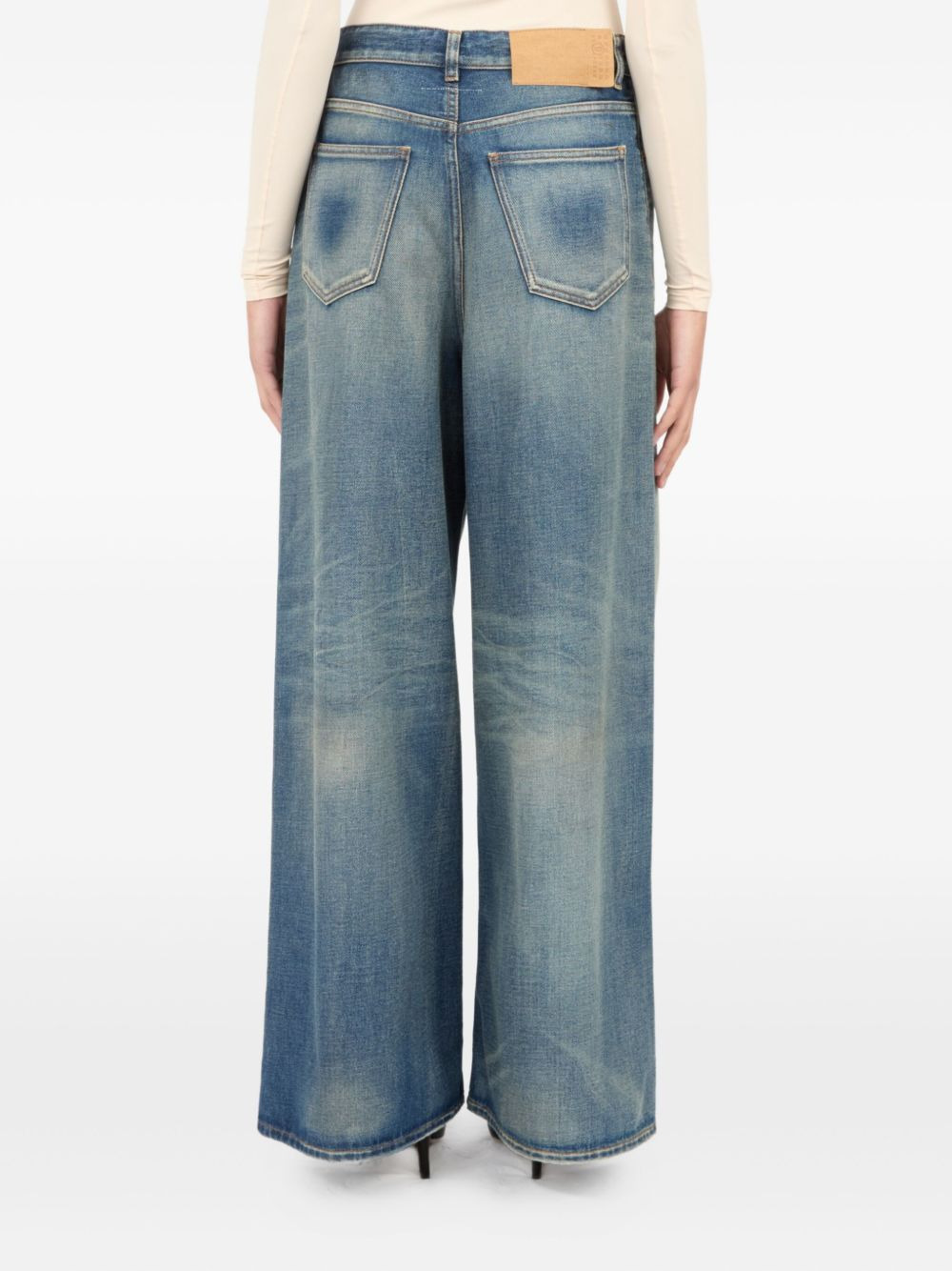 MM6 Maison Margiela Jeans Clear Blue - 2