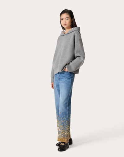 Valentino WOOL AND STRETCHED VISCOSE SWEATER outlook