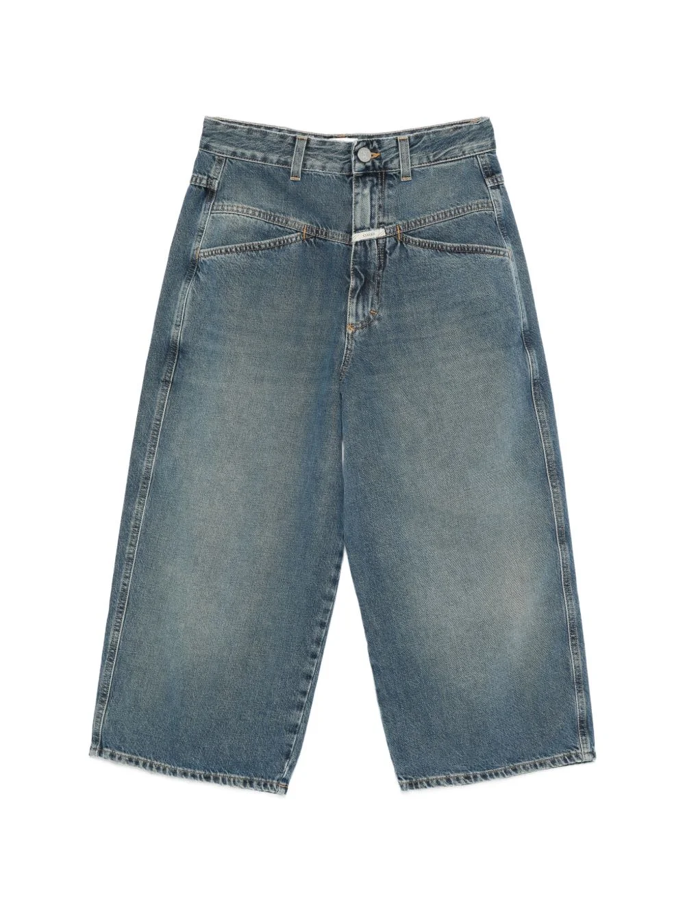 cropped jeans - 1