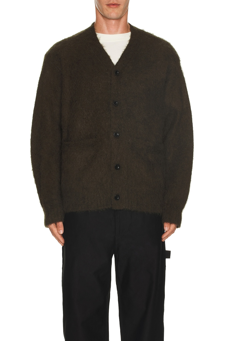 Gonz Mohair Knit Cardigan - 4