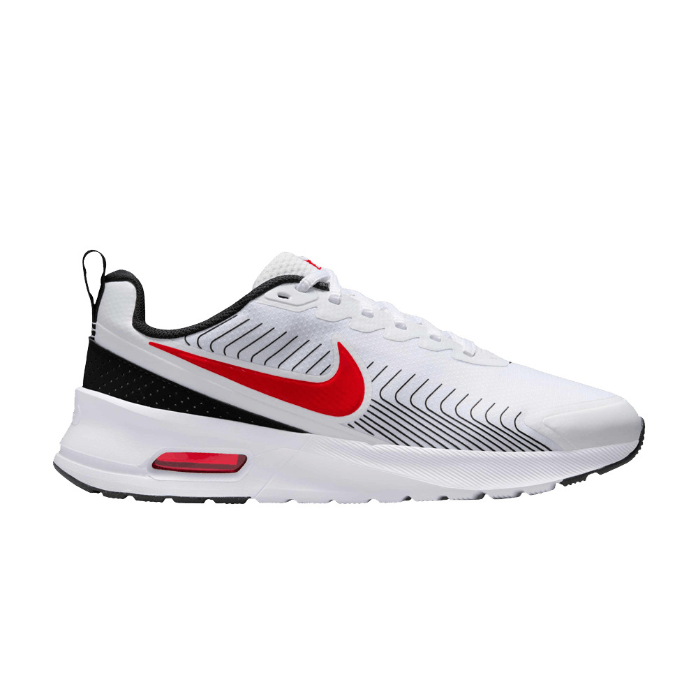 Air Max Nuaxis 'White Black University Red' - 1