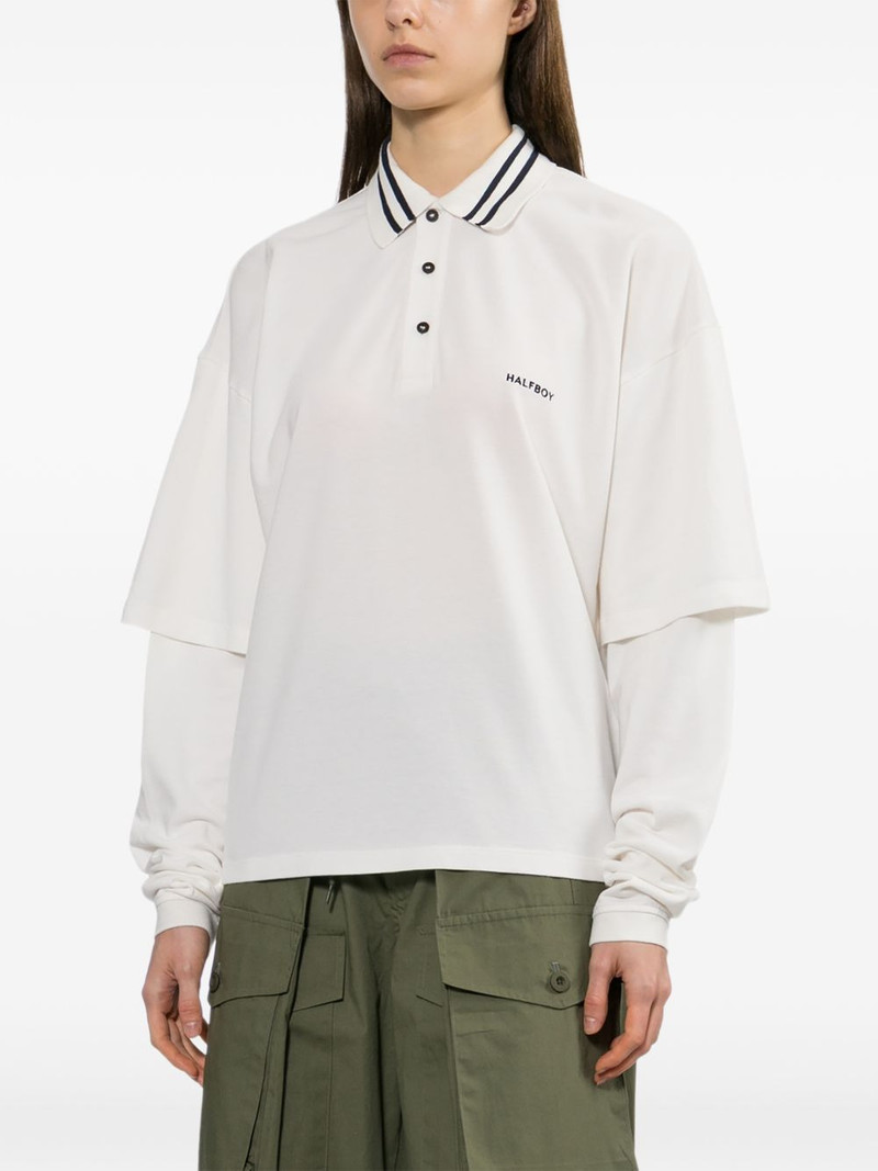 double sleeves polo shirt 3
