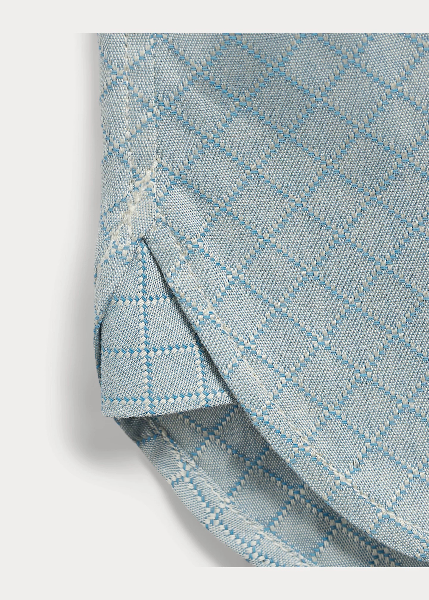 Slim Fit Checked Dobby Shirt - 9