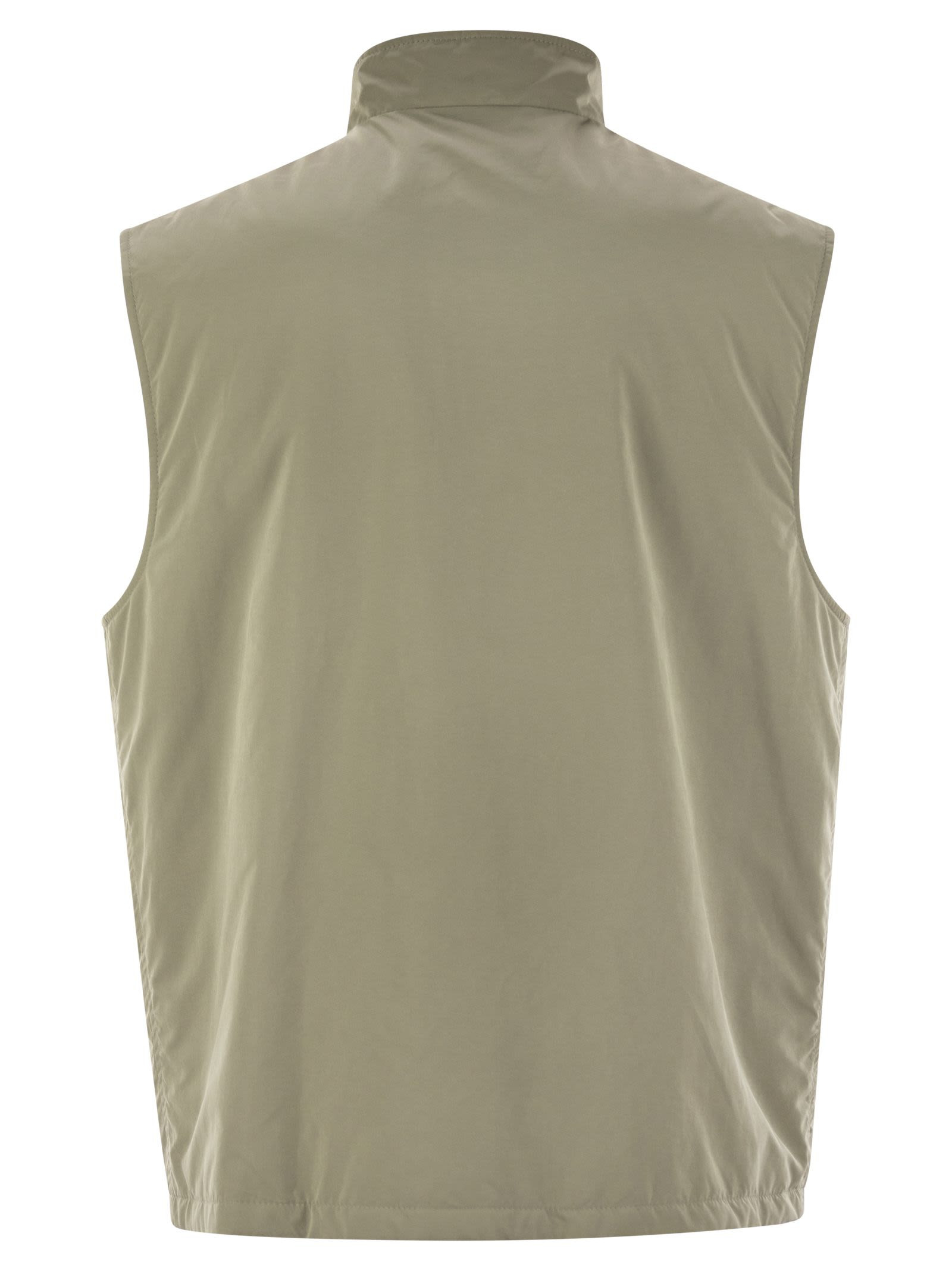 Brunello Cucinelli Men Water-Repellent Microfibre Waistcoat With Thermore® Padding - 2