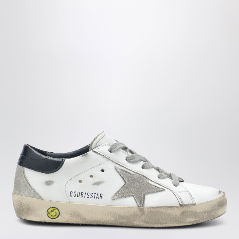 Super-Star sneakers in white/navy blue 1