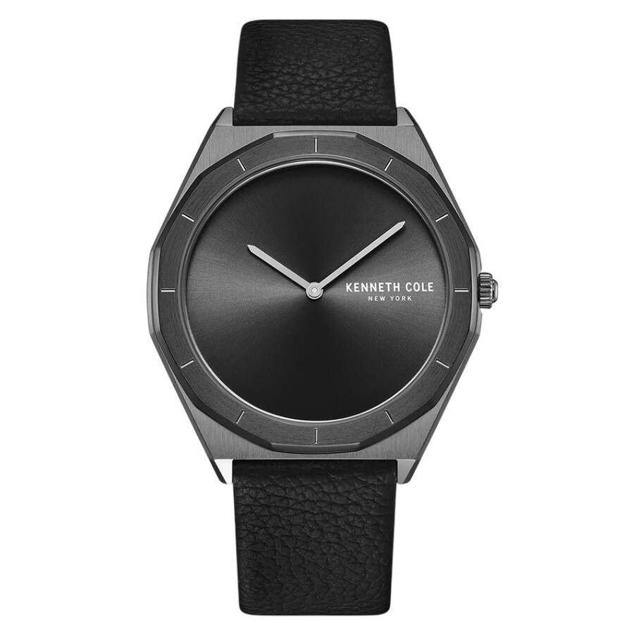 Kenneth Cole New York - Kenneth Cole New York Quartz Black Dial Men's Watch KCWGA2234110 - 1