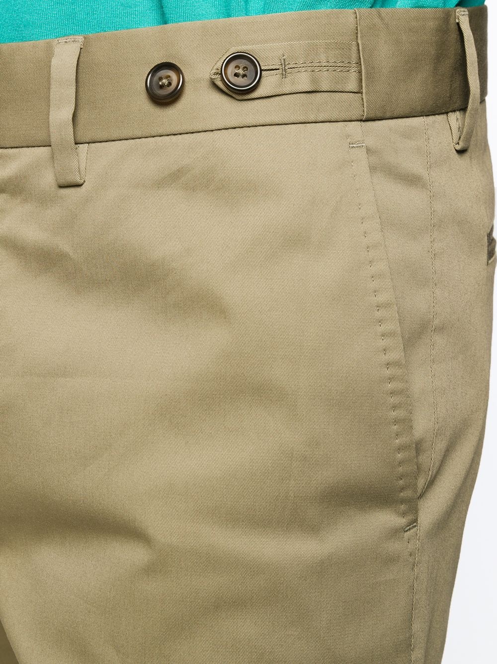 slim-fit tailored shorts - 5