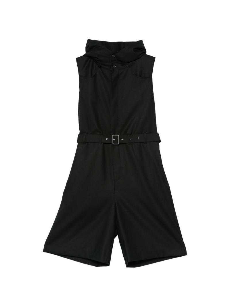 belted hooded playsuit 1