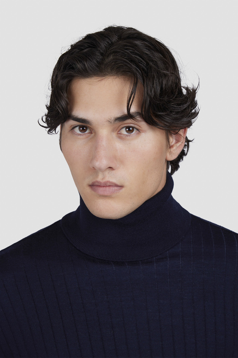WOOL AND CASHMERE TURTLENECK SWEATER 4