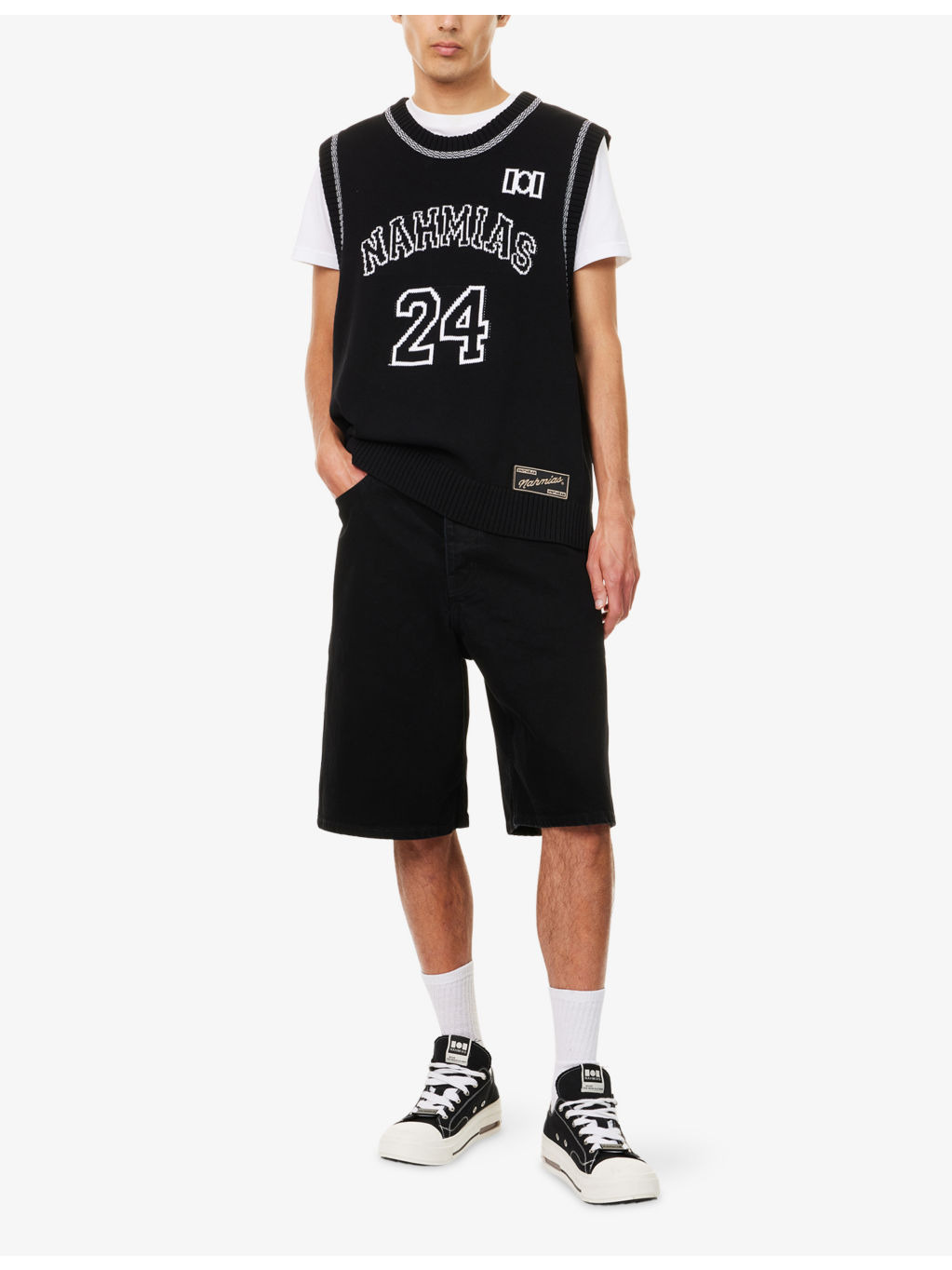 Knit 24 Sleeveless Knitted Basketball Top - 2