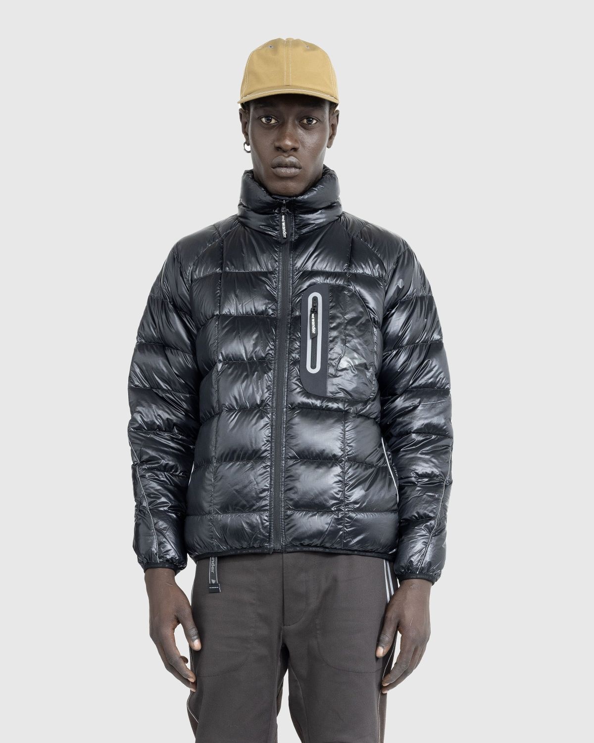 アンドワンダー diamond stitch down jacket L and wander - diamond stitch down jacket | HBX - Globally