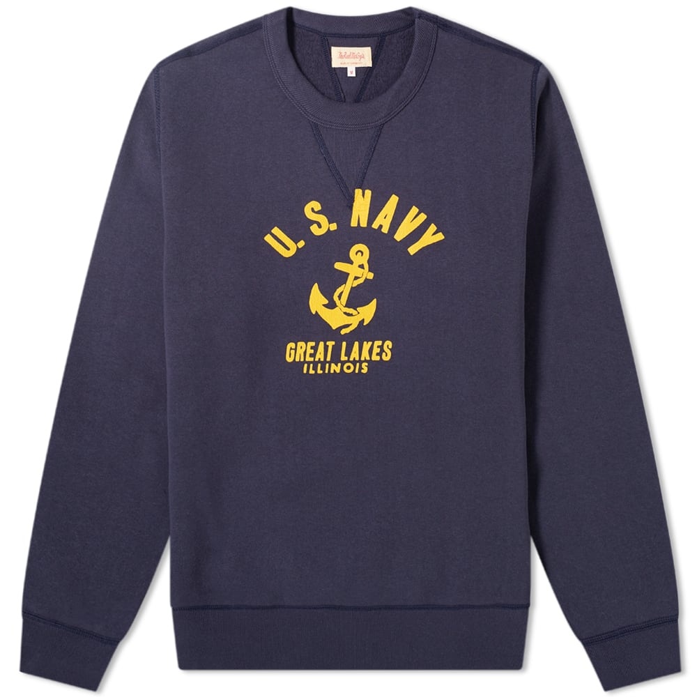 The Real McCoy's U.S. Navy Anchor Crew Sweat - 1