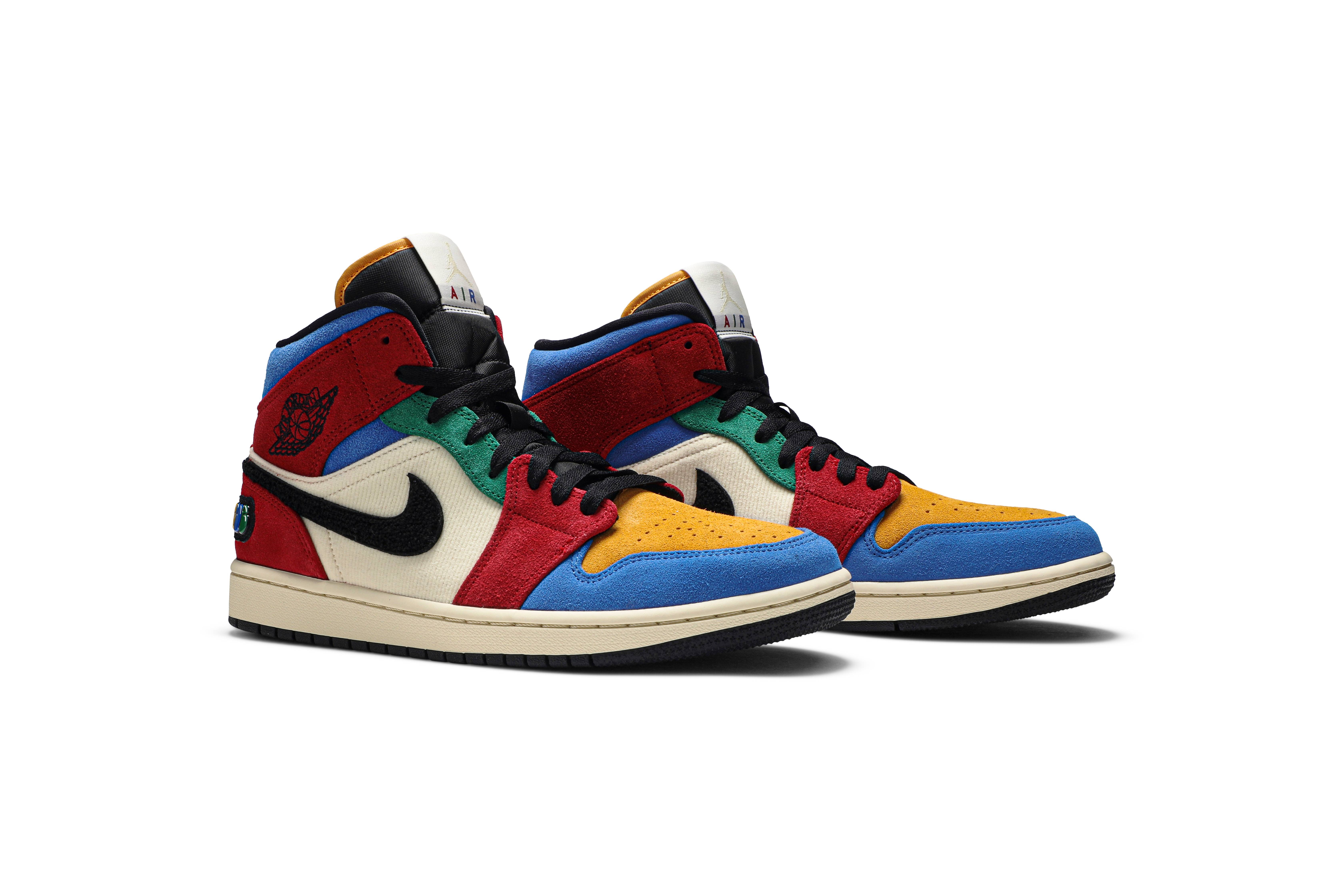 Blue The Great x Air Jordan 1 Mid 'Fearless' - 8