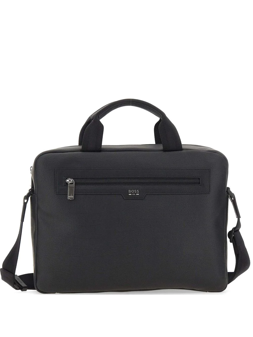 pebbled-effect briefcase - 1