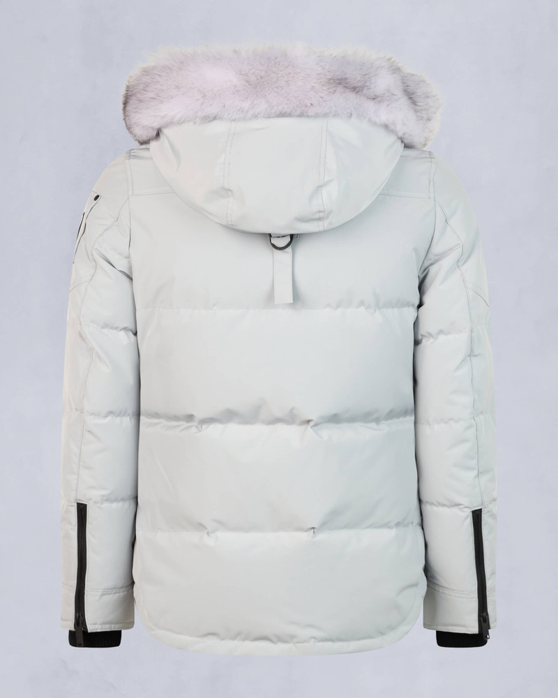 ONYX ANGUILLE SHEARLING TRIM JACKET 6