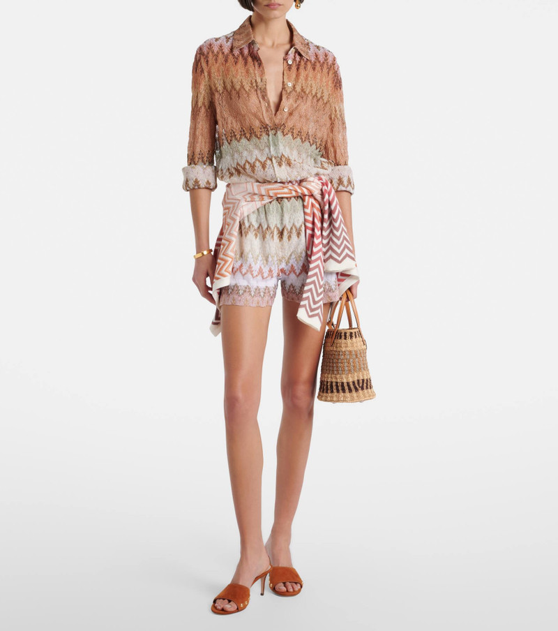 Missoni Lamé shirt outlook