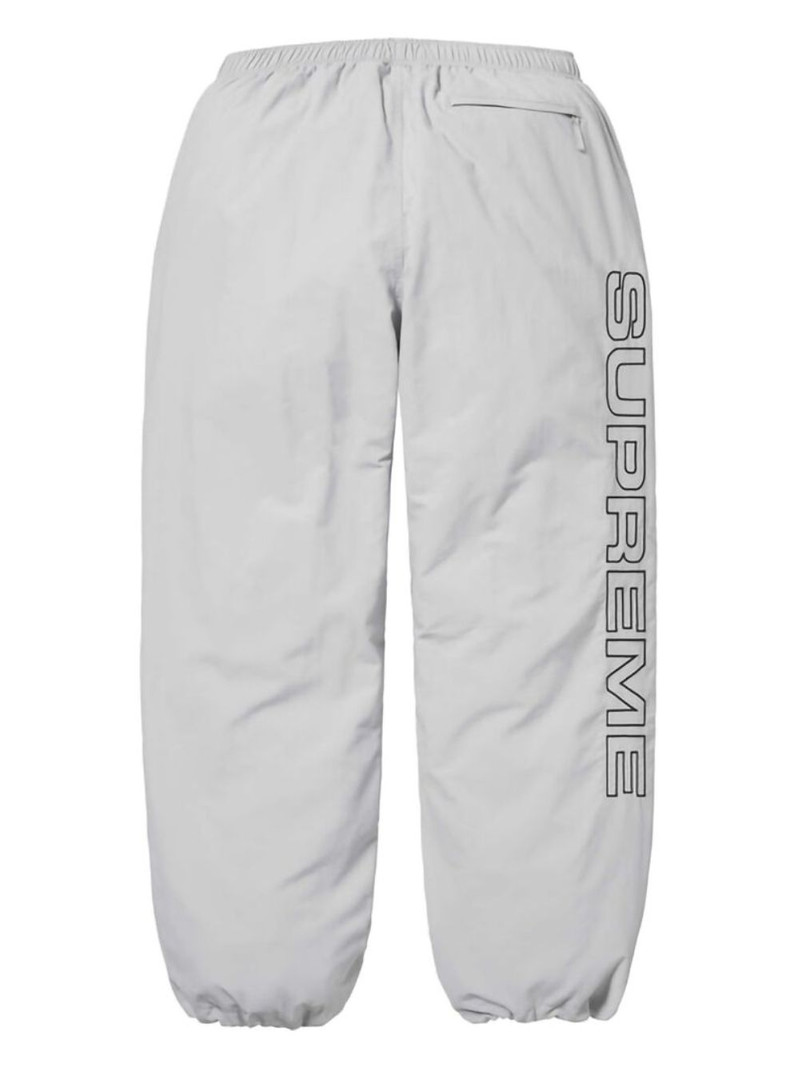 Supreme Spellout-embroidered track pants outlook