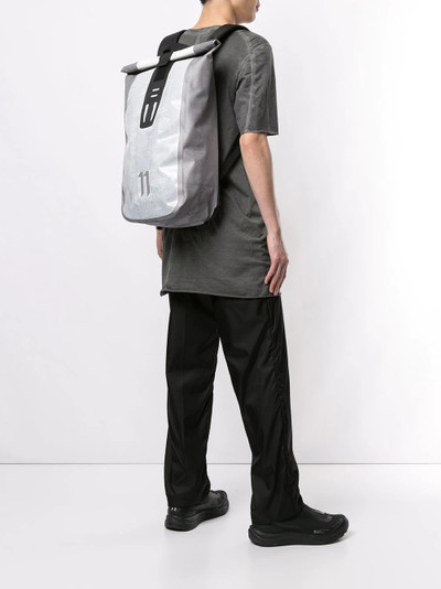 11 by Boris Bidjan Saberi Velocity 2 logo backpack outlook