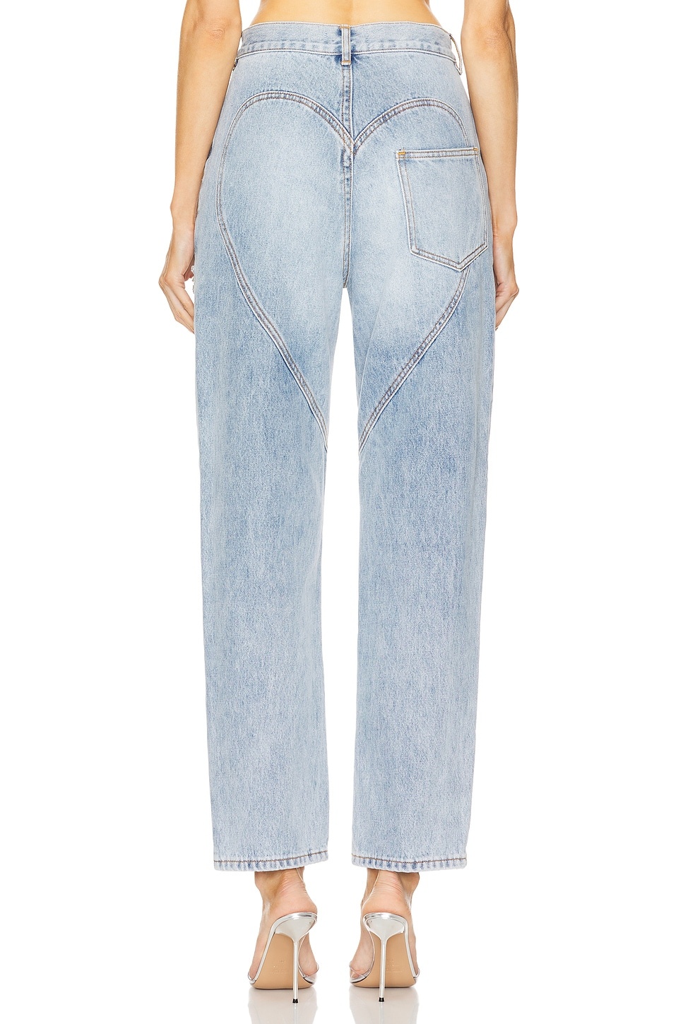 Crystal Slit Jean - 4