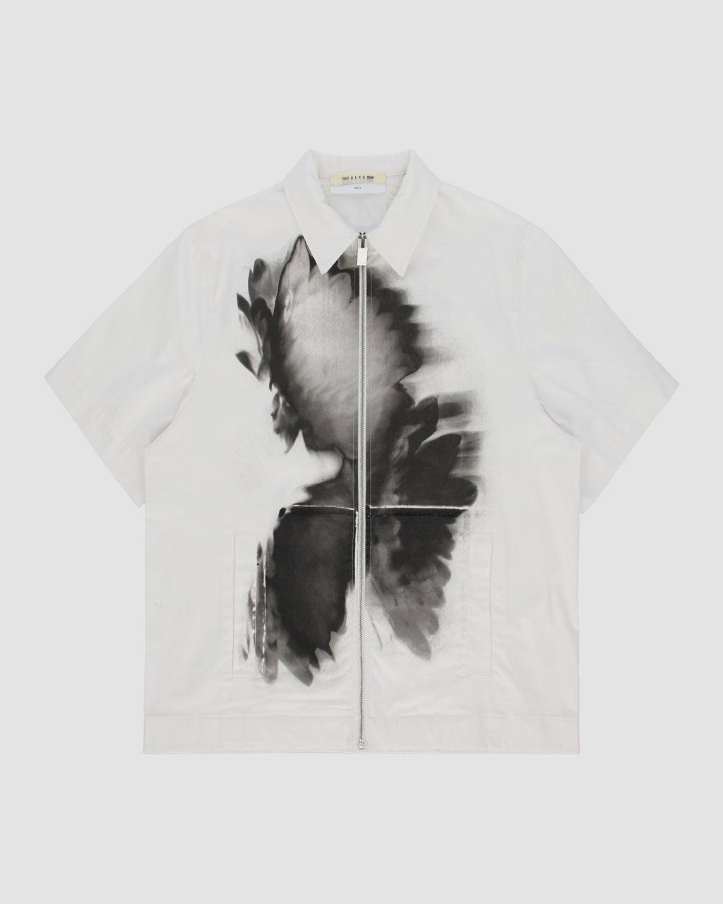 GRAPHIC ZIP S/S SHIRT - 1