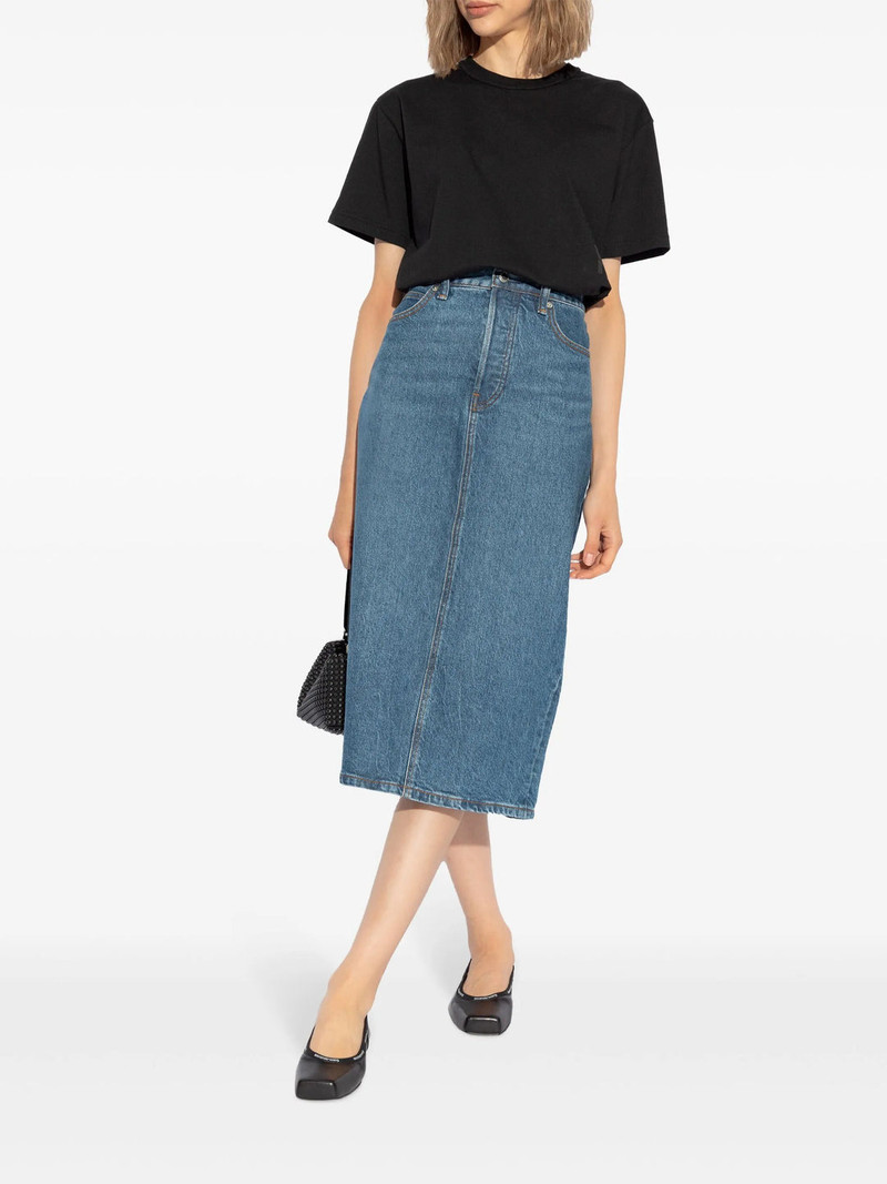 alexanderwang.t Essential Jersey Tee With Puff Logo outlook