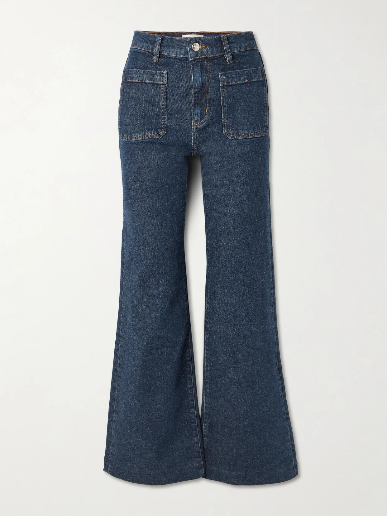 The Refined High-rise Wide-leg Jeans - 1