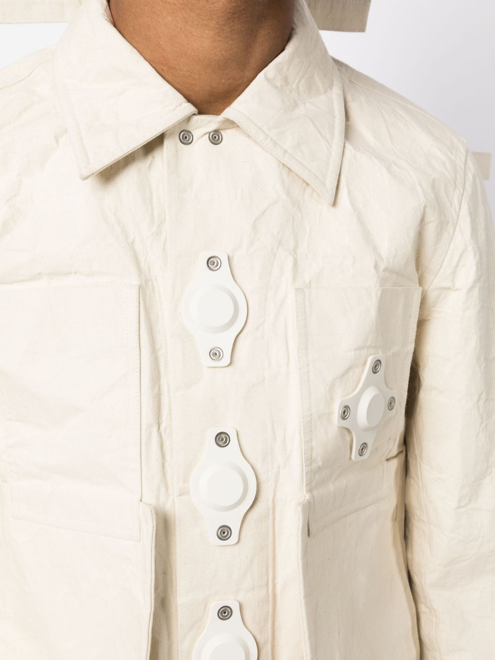 Tab eyelet strings jacket - 5
