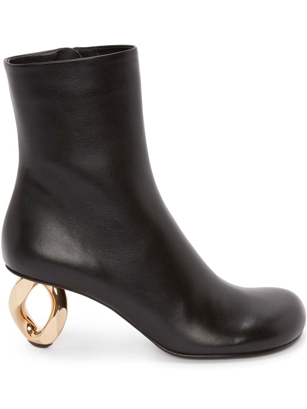 Chain mid-heel boots - 1