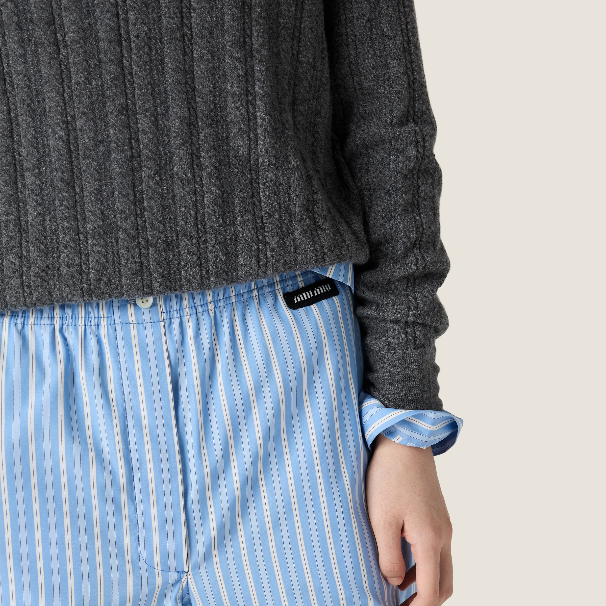 Cashmere polo sweater - 4