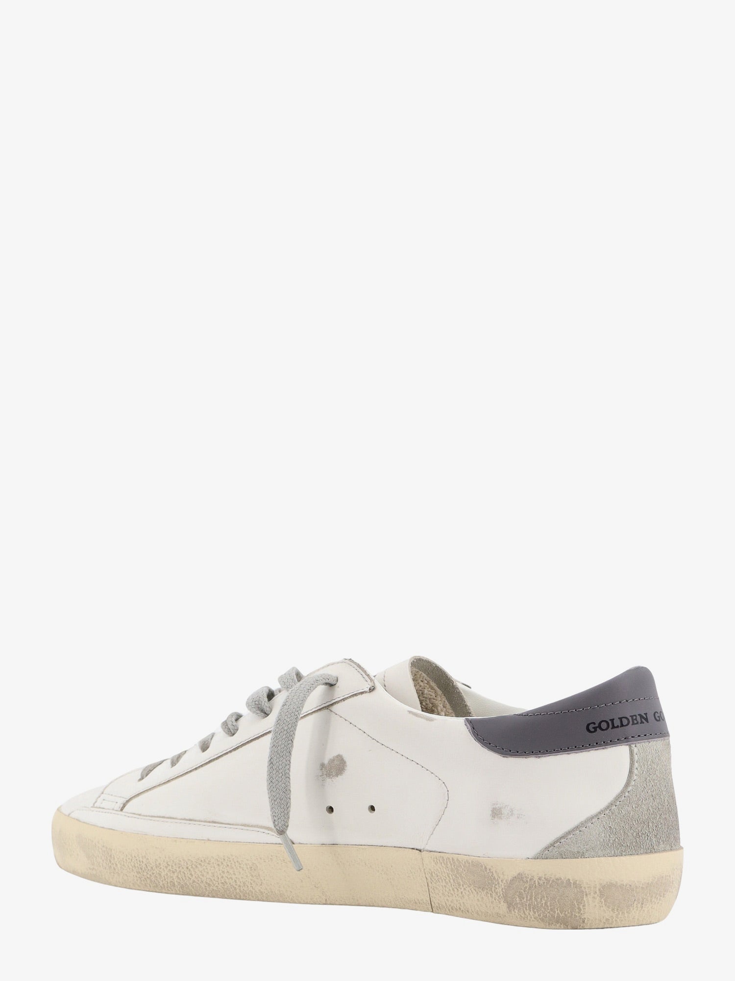 Super star leather sneakers with used effect - 3