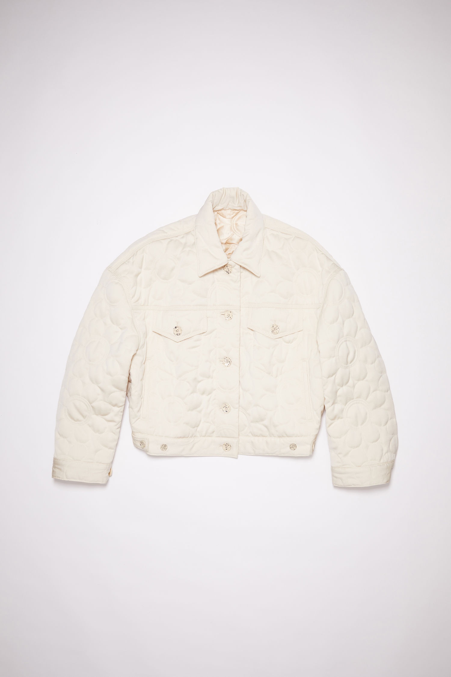 Quilted jacket - Oat beige - 5