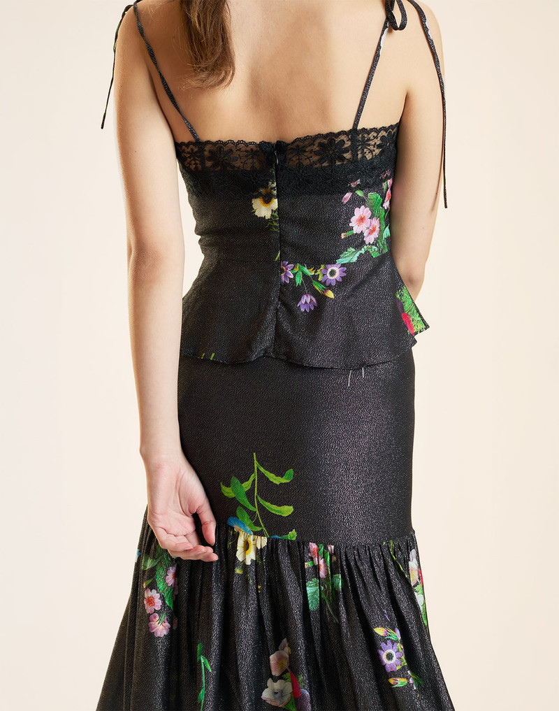 CYNTHIA ROWLEY Moonlight Shimmer Slip Top outlook