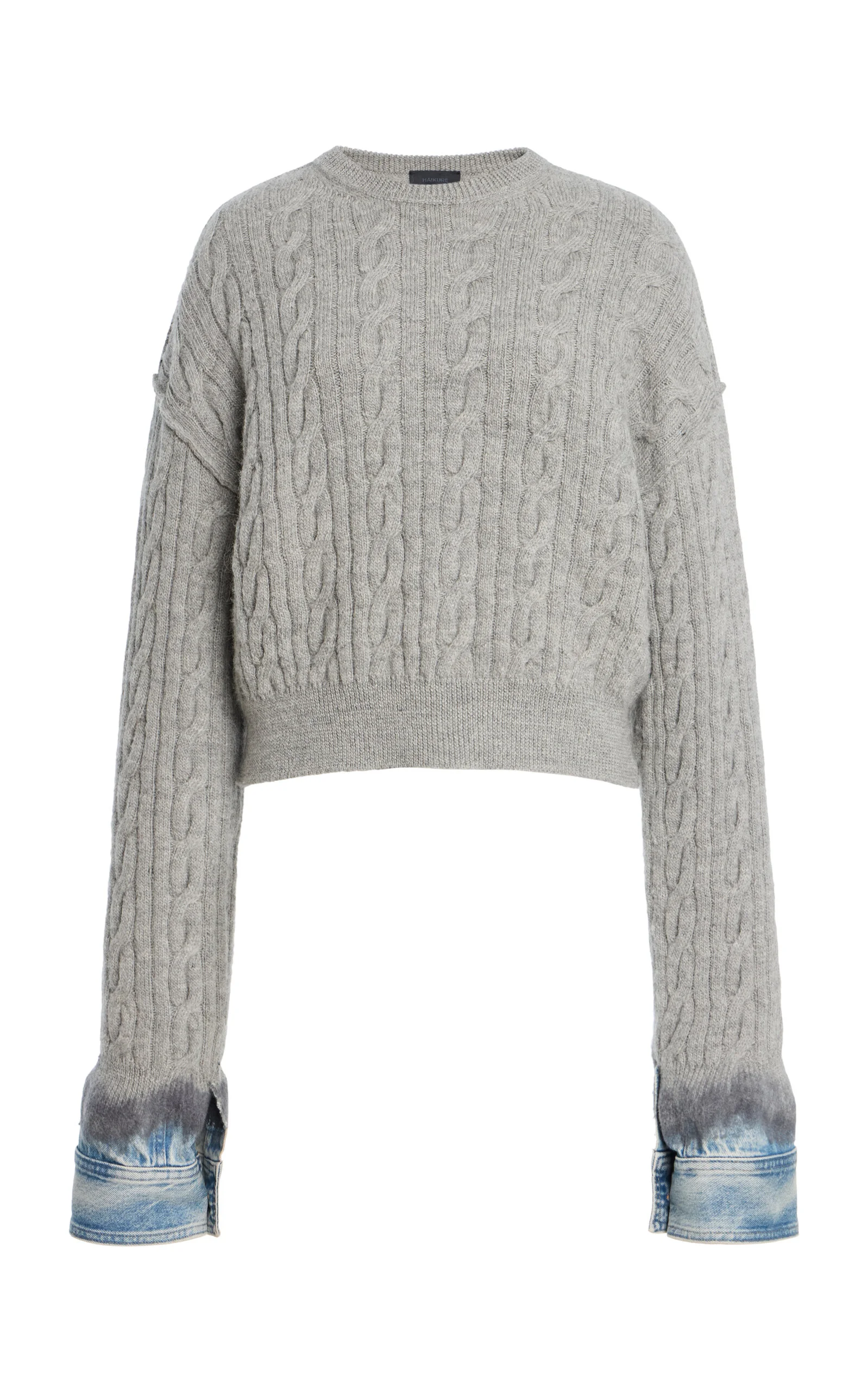 Karine Cotton Sweater grey - 1