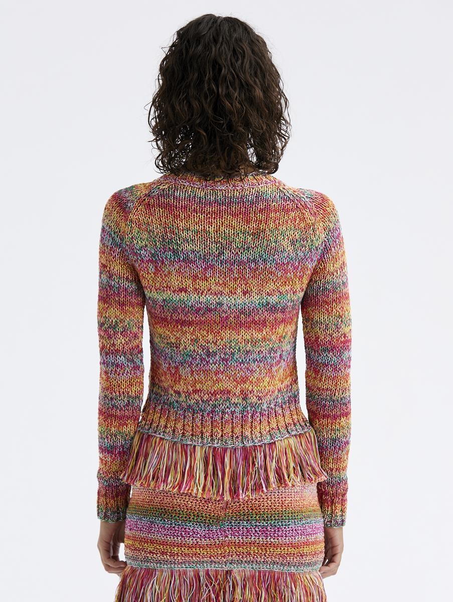 HAND CROCHETED MULTICOLOR PULLOVER - 3