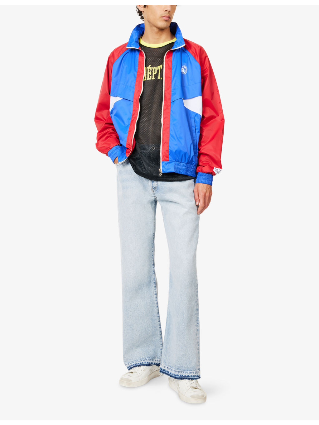 Jude Contrasting-Panel Shell Jacket - 2