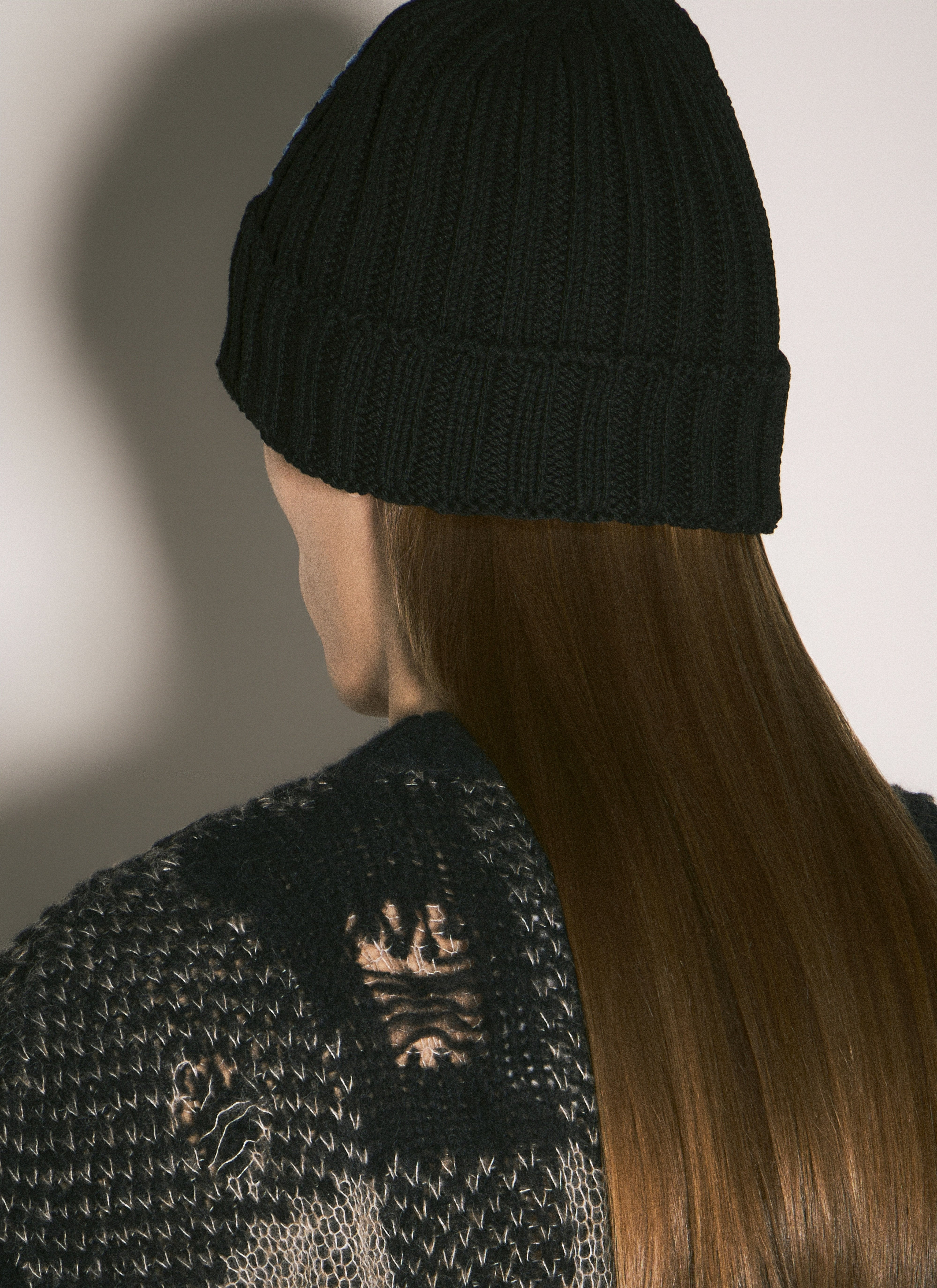 Marni Men Logo Intarsia Beanie Hat - 4