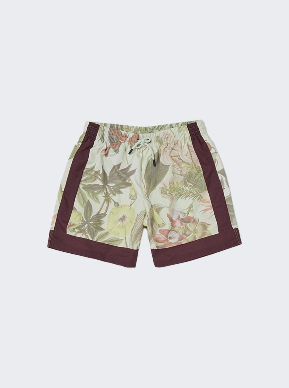 Printed Swim Shorts Lime - 1