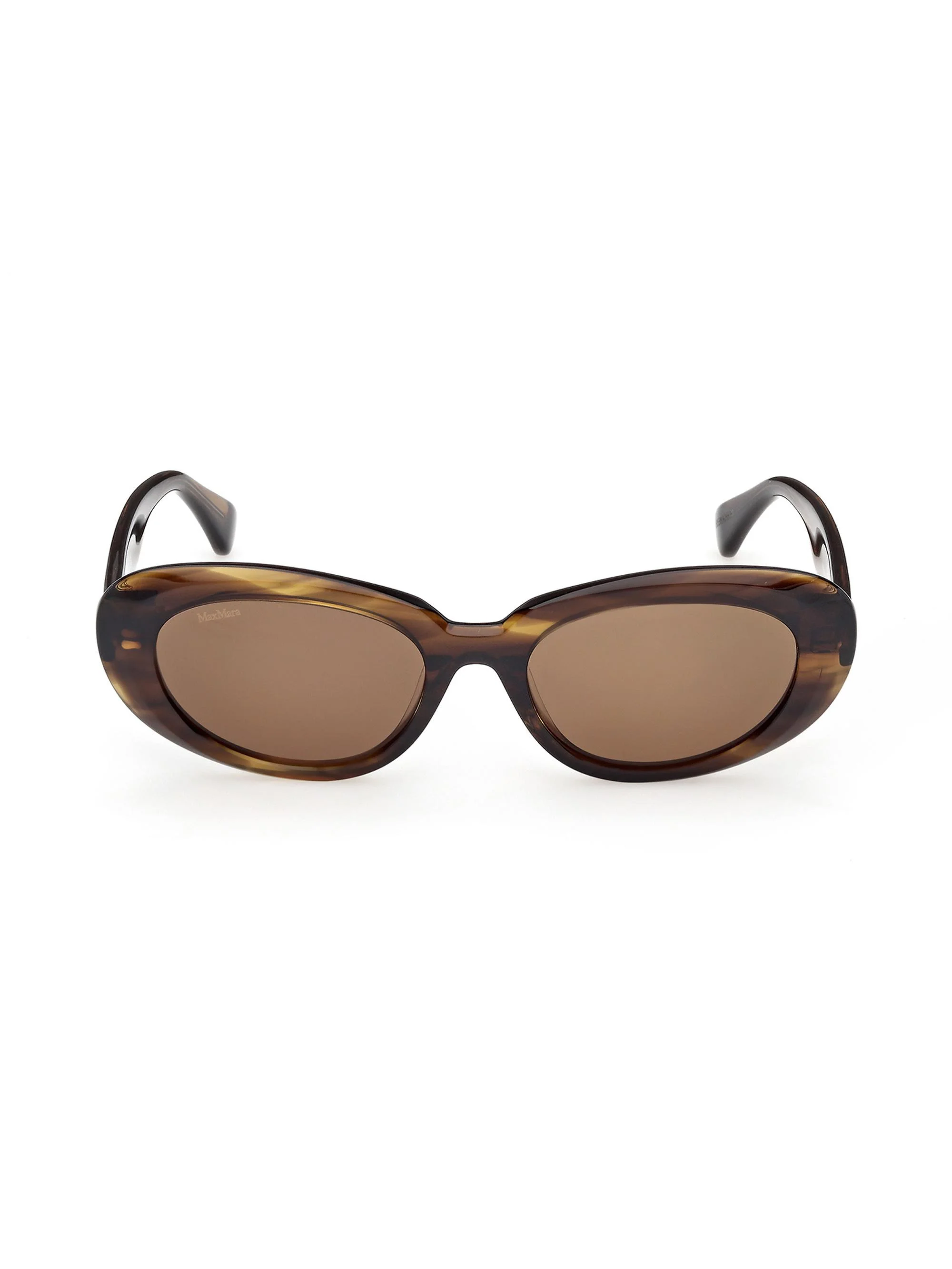 Women's 53MM Oval Sunglasses - Brown - 1