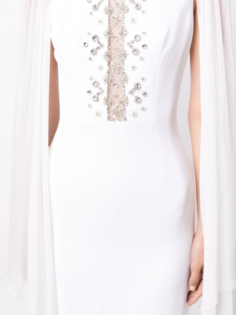 Saga crystal-embellished dress - 5