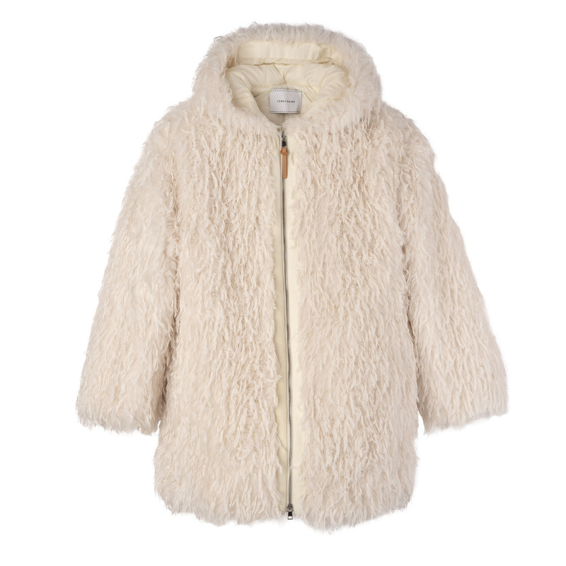 Coat Ivory - Faux fur 1