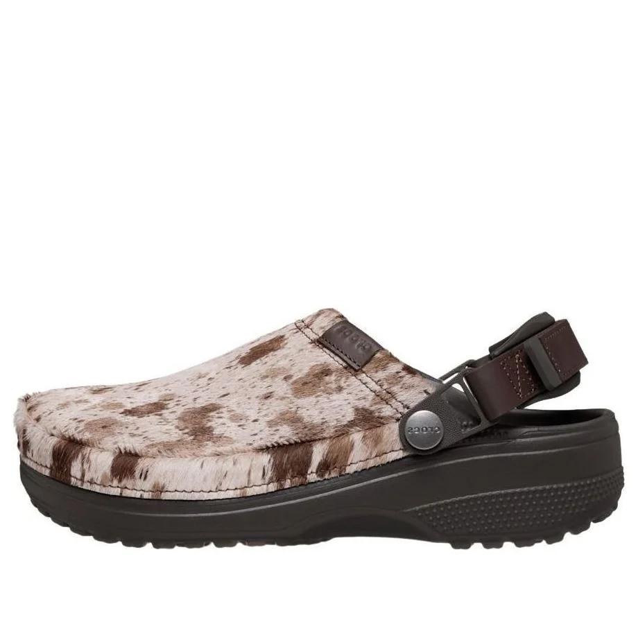 Crocs Crafted Pony Hair Clog 'Espresso' 214047-206 - 1