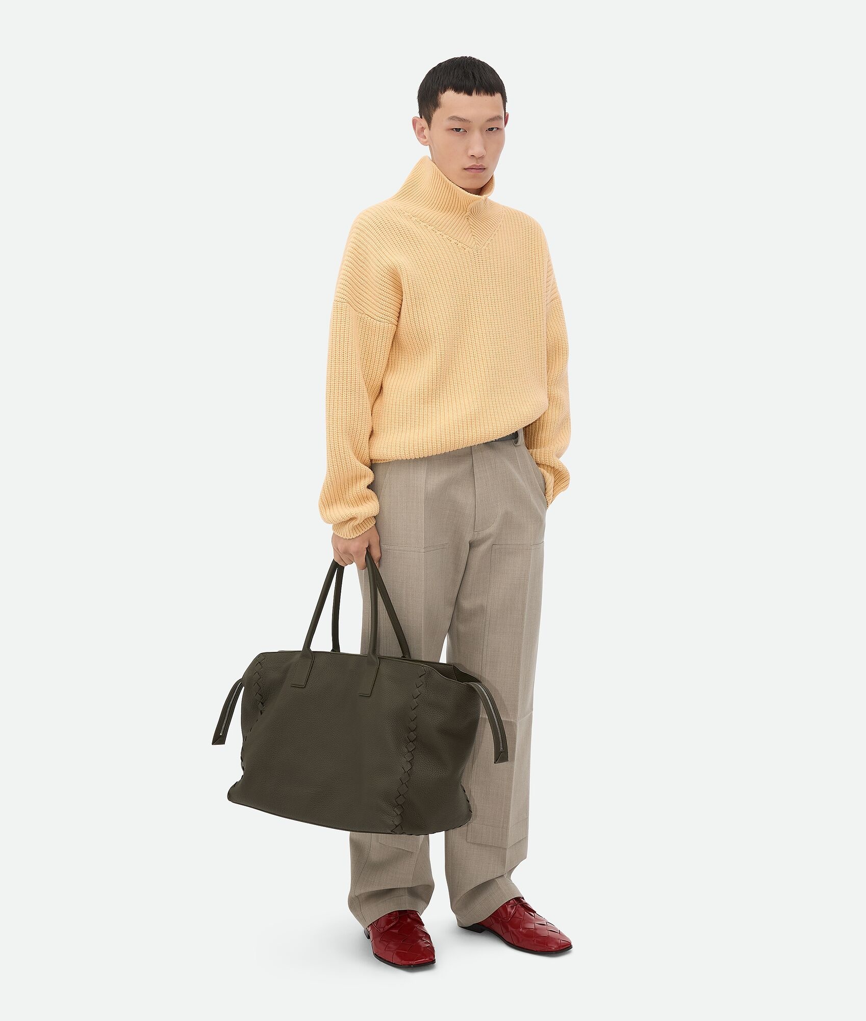 Large Zipped Cabat - 2